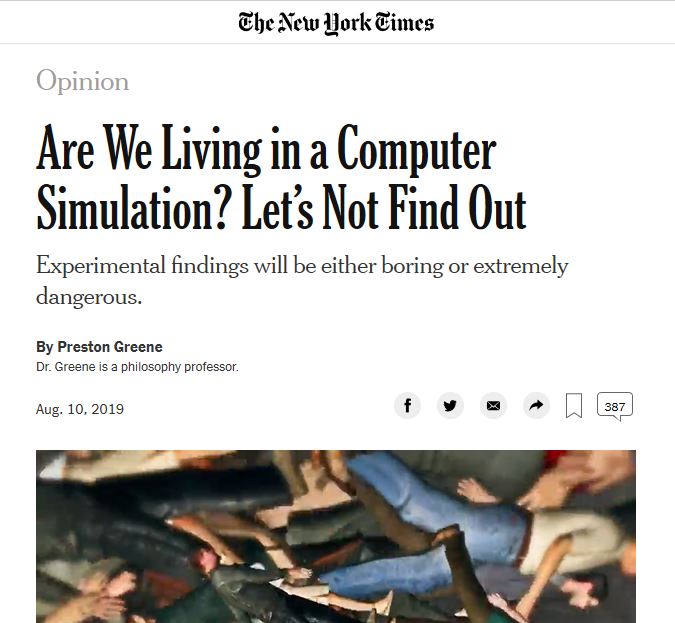 Are we living in a simulation? | The Switchel Philosopher